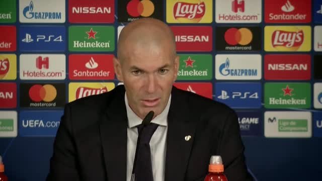 Zidane reconoce que Courtois está mal pero asume su responsabilidad