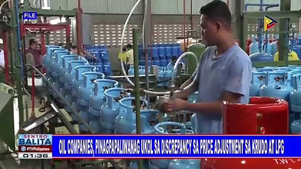 Oil companies, pinagpapaliwanag ukol sa discrepancy sa price adjustment sa krudo at LPG