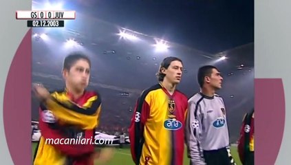 02.12.2003 - 2003-2004 UEFA Champions League Group D Machday 5 Galatasaray 2-0 Juventus (Kickoff Delayed)