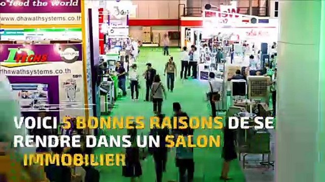 La Minute Immo : les 5 bonnes raisons de se rendre dans un salon immobilier