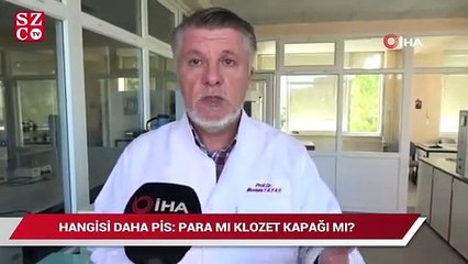 Hangisi daha pis: Para mı klozet kapağı mı?