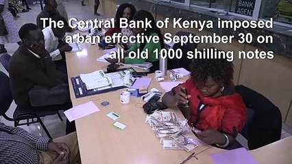 Kenyans rush to swap banknotes