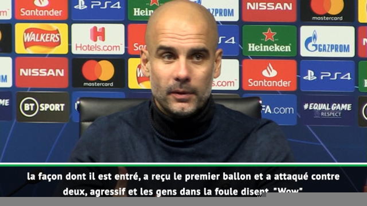 Groupe C - Guardiola : "Raheem Sterling sera meilleur dans quelques années"