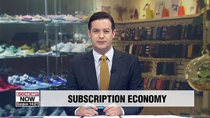 Growing "subscription economy" services in Korea