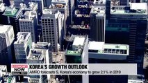 AMRO forecasts S. Korea's economy to grow 2.1% in 2019