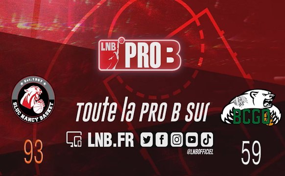 Leaders Cup PRO B : Nancy vs Gries-Oberhoffen (J4)