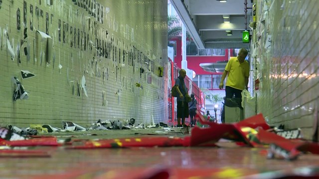 Hong Kong cleans up after intense October 1 protests