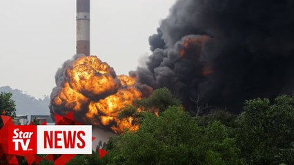 Fire razes waste treatment plant in Seremban