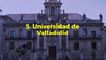 Mejores universidades de Física en España (año 2019)