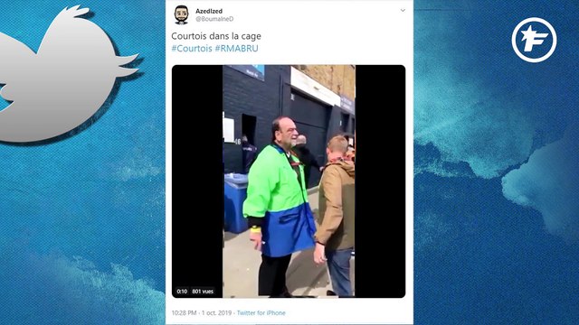 Twitter se moque de la performance de Thibaut Courtois