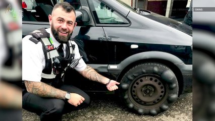 Car Tire’s Bizarre Alien-Like Bubbles, Explained