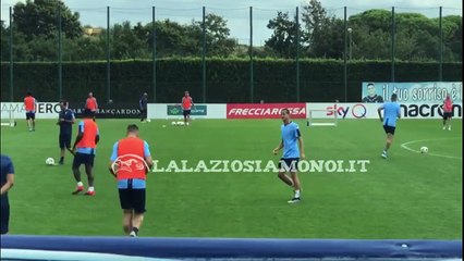 VIDEO - LAZIO, LA RIFINITURA PRIMA DEL RENNES - EUROPA LEAGUE1