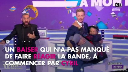 TPMP : Matthieu Delormeau embrasse à pleine bouche Isabelle Morini-Bosc