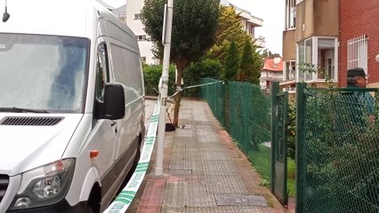 Sigue el registro de la vivienda del hombre decapitado