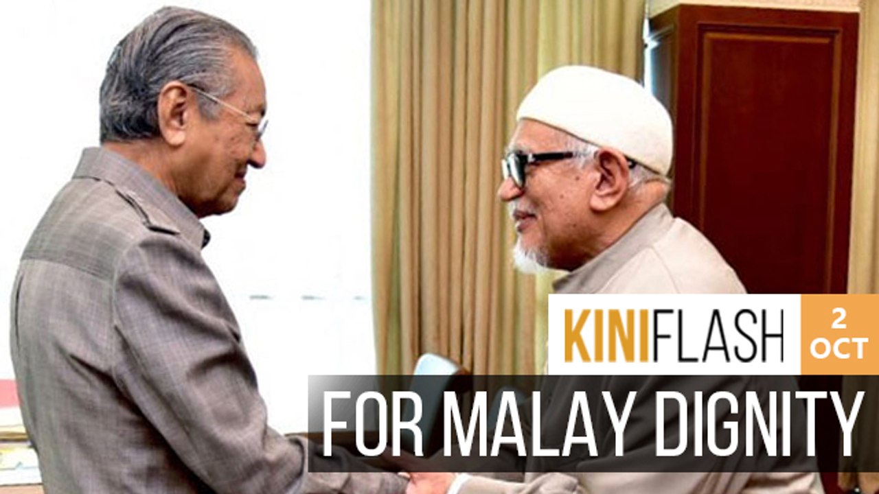 Dr Mahathir, Hadi to attend gathering for ‘Malay Dignity’ | KiniFlash - 2 Oct