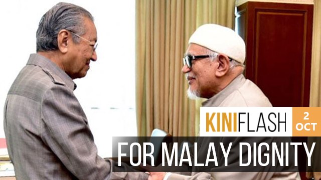 Dr Mahathir, Hadi to attend gathering for ‘Malay Dignity’ | KiniFlash - 2 Oct
