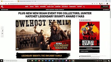 NuevaACTUALIZACIÓN!!! NUEVO EVENTO ROAMING Nuevas LEYENDAS!!!Red Dead Redemption 2 ONLINE_♂