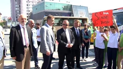 Gaziosmanpaşa'da "Öncelik Hayatın, Öncelik Yayanın" etkinliği düzenlendi