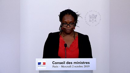 Compte rendu du Conseil des ministres du 2 Octobre 2019