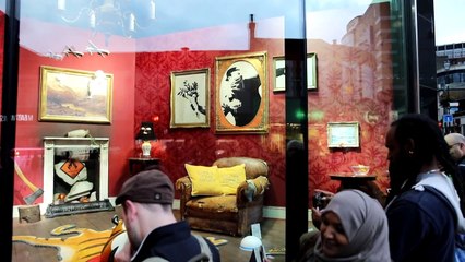 بانكسي يفتح متجرا موقتا قرب لندن للدفاع عن فنه