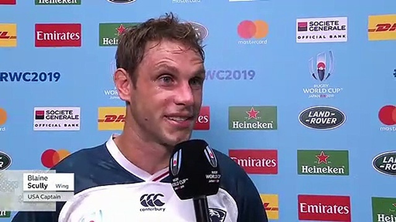 Blaine Scully's passionate post match interview
