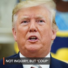 Download Video: Trump denounces impeachment inquiry as a 'coup'