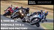 Ducati Panigale V4 S vs. BMW S 1000 RR vs. Aprilia RSV4 1100 Factory Superbike Comparison