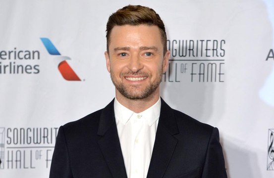 Justin Timberlake tackled by prankster at PFW