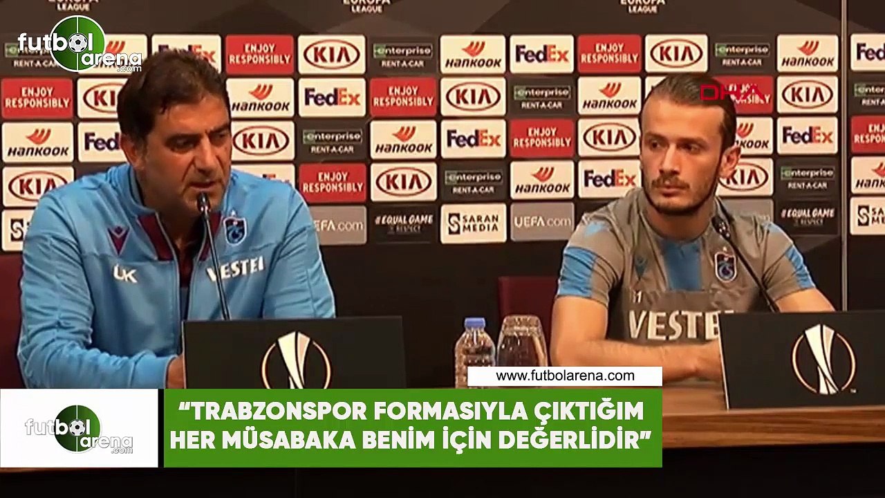Ünal Karaman: "Trabzonspor formasıyla çıktığım her müsabaka benim içim değerlidir"