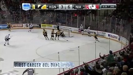Lucas Theriault First Career Goal