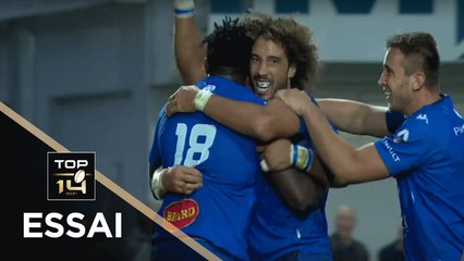 TOP 14 - Essai Camille GERONDEAU (CO) - Castres - Paris - J6 - Saison 2019/2020