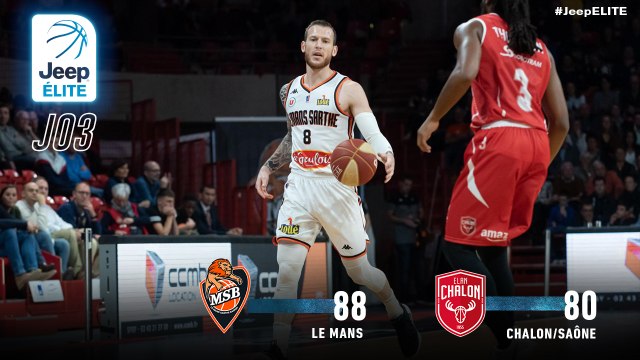 Jeep® ÉLITE : Le Mans vs Chalon/Saône (J3)