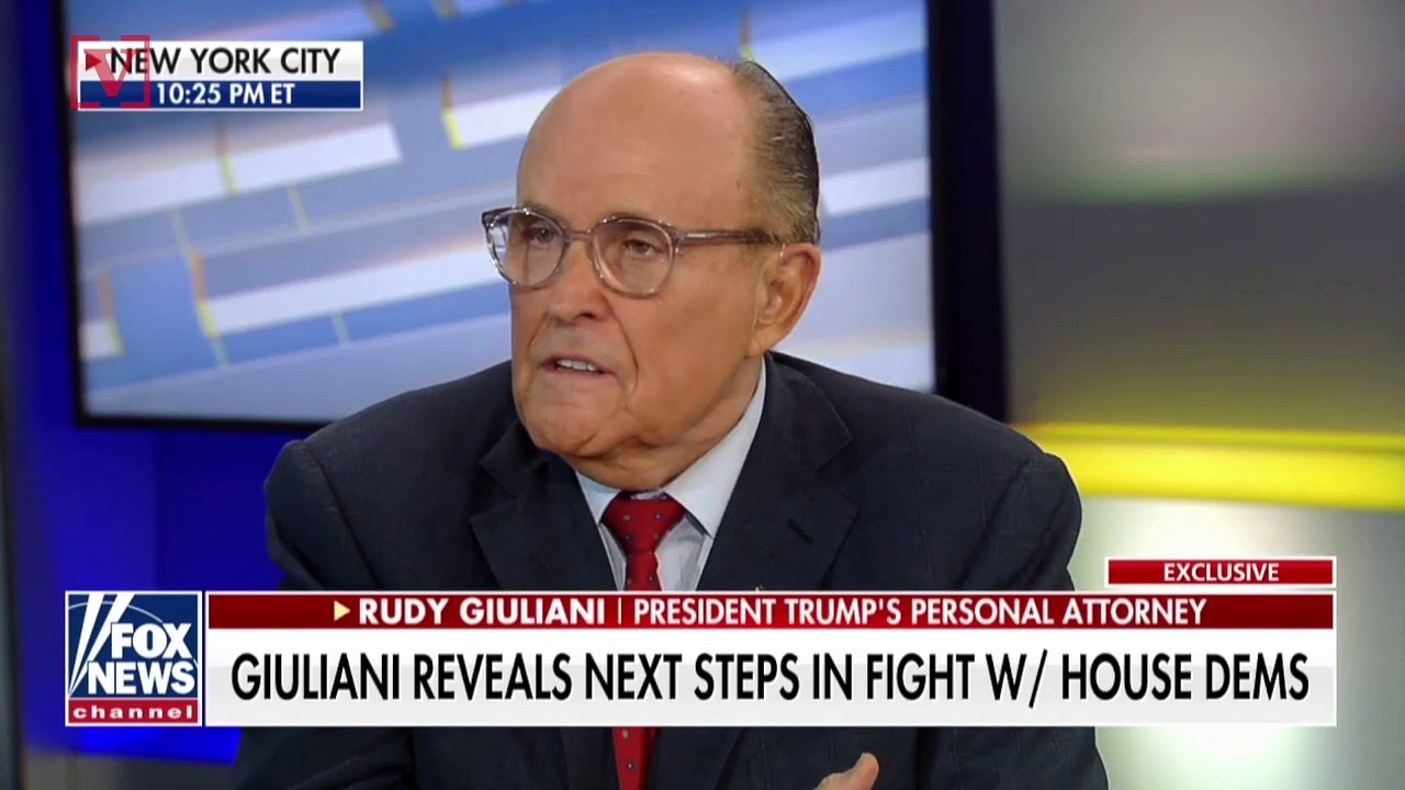Rudy Giuliani Proposes Suing Democrats Over Trump Impeachment Inquiry
