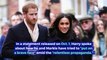 Prince Harry Releases Statement in Defense of Meghan Markle