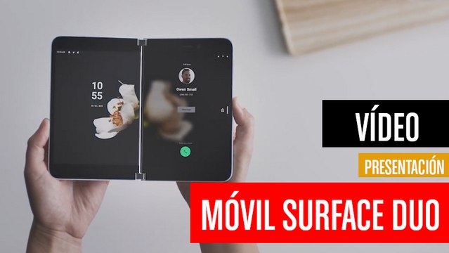 Móvil de dos pantallas Microsoft Surface Duo