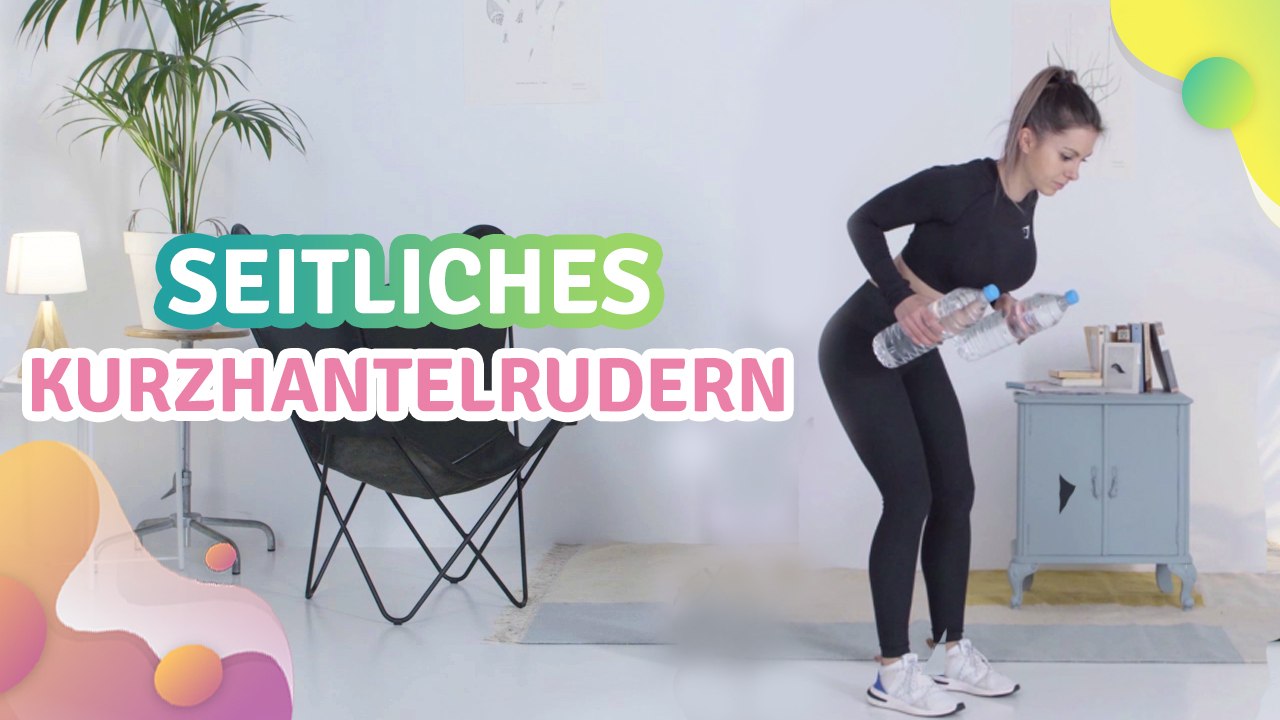 Seitliches Kurzhantelrudern - Besser gesund Leben