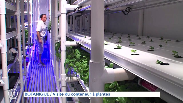 BOTANIQUE Visite du conteneur à plantes