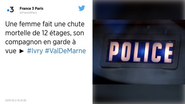 Val-de-Marne : Une femme meurt après une chute de 12 étages, son compagnon en garde à vue