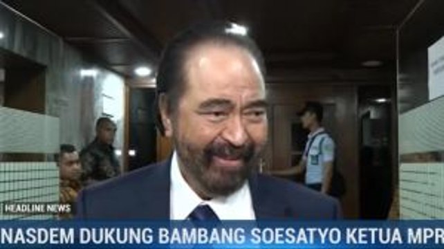 NasDem Dukung Bamsoet Jadi Ketua MPR