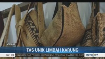 Kreasi Tas Unik dari Limbah Karung Bekas