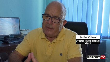 Report TV - Vlora 5 ditë pa traget për në Itali, flet Drejtori i Doganave