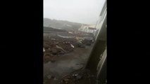El huracán Lorenzo deja daños en las Azores