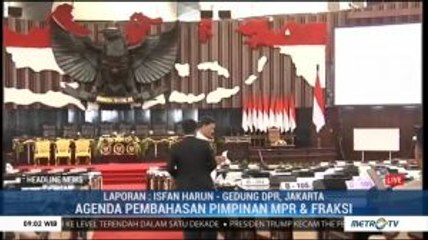 Rapat Pemilihan Pimpinan MPR Digelar Hari Ini