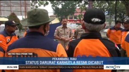 Pemprov Riau Cabut Status Darurat Kebakaran Hutan dan Lahan
