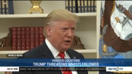 Trump Threatens Whistleblower