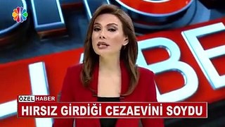 Hırsızlıktan Girdiği Cezaevini Soydu