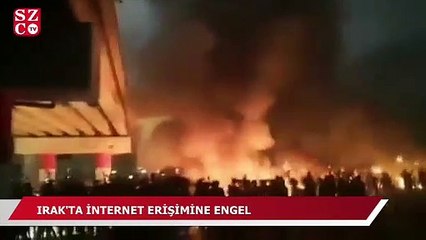 Sokakları karışan ülkede internet erişimine engel!