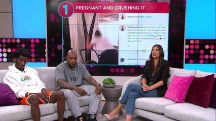Pregnant Ashley Graham Crushes Lindsey Vonn 'TWICE!' on an Indoor Skiing Machine