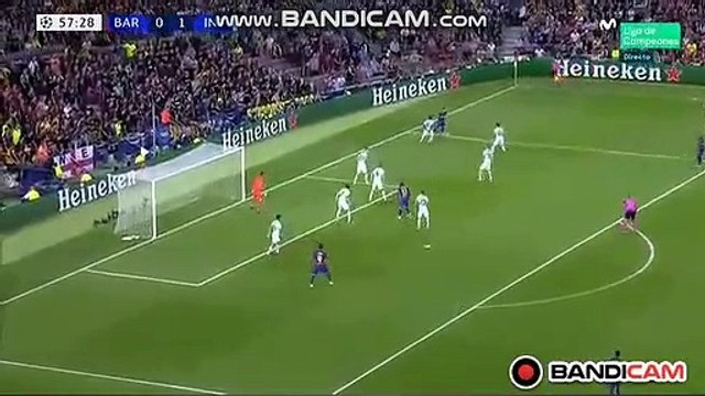 Super Goal Luis Suarez (1-1) FC Barcelona vs Inter Milano
