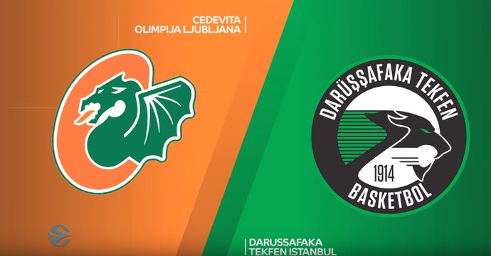 Cedevita Olimpija Ljubljana - Darussafaka Tekfen Istanbul Highlights | 7DAYS EuroCup, Regular Season Round 1